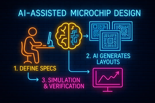 AI-Optimized Semiconductor Chip Design with Neural Architecture for Hardware Development