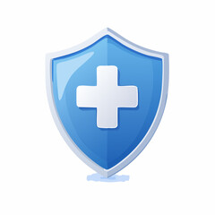 Obraz premium Health Shield Protection Icon