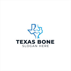 Texas Health Bone Logo Design