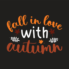 fall in love with autumn