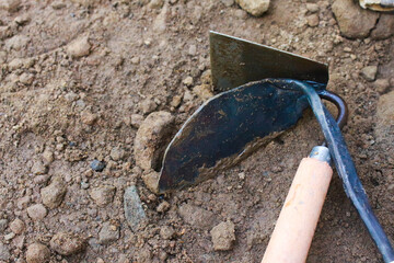 Traditional agricultural tools currently in use