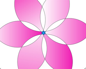 pink butterfly on a white background