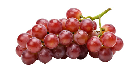 Fototapeta premium Fresh Red Grapes Isolated Still.