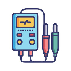  Automotive Battery Tester Icon for Vehicle Maintenance