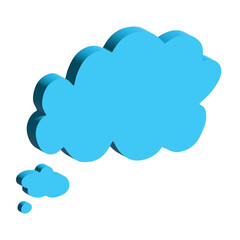 3d speech bubble Blank empty message box Textbox frame for banners, price tags, stickers, design