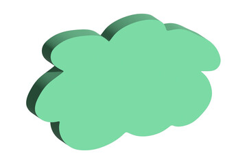 3d speech bubble Blank empty message box Textbox frame for banners, price tags, stickers, design