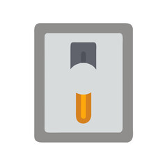 Obraz premium Icon of Dimmer Switch for Custom Lighting
