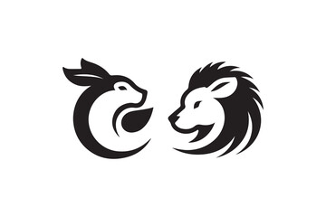 vector animal art template