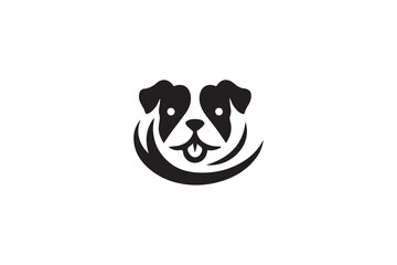 Pet logo design vector