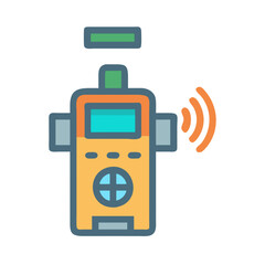  Gas Leak Detector Icon for Safety Monitoring