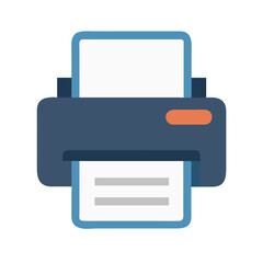  Printer Icon for Document Printing
