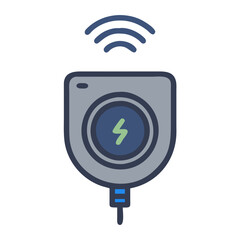  Icon of Wireless Charger for Quick Charging