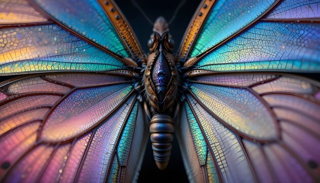 Ultra-sharp macro photography of butterfly wings showing microscopic patterns and