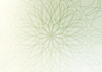 Soft beauty mandala gradient art background