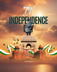 15th August, Happy Independence Day, 29th independence day, India Tiranga, Tiranga on India Monuments, with Tiranga festival image, 79th independence day, Flag  tiranga on india monuments 