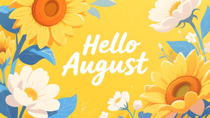 floral background with flowers