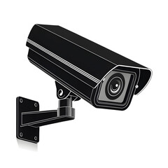 security surveillance icon a sleek minimalist icon
