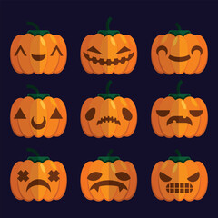 halloween pumpkin with halloween pumpkins