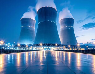 Nuclear Power Plant Cooling Towers