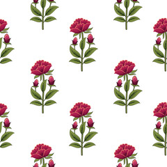 Mughal-inspired floral bouquet pattern with royal curves and leafy borders.”