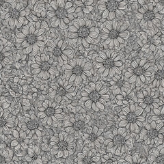 Decorative formal light simple texture modern botanical colorful