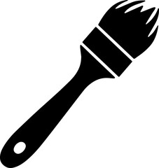 paint brush vector transparent icon 