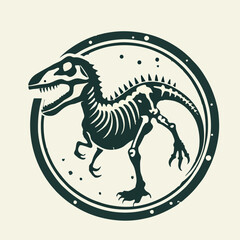 design logo illustration vector mascot icon dinosaurs