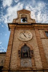 Grottammare, Marche. Spectacular glimpses, views and summer panoramas.
