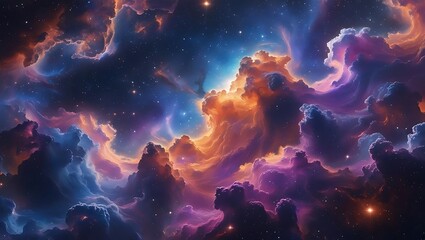 Vibrant Cosmic Clouds Swirl with Starlight Across the Galaxy