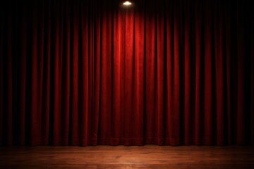 A Red Curtain Awaits