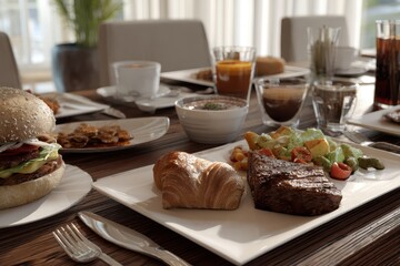 Delicious Dinner Table Setting