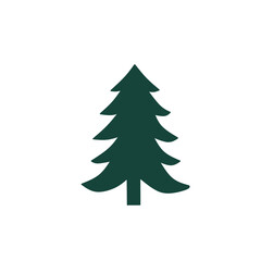 christmas tree vector illustration