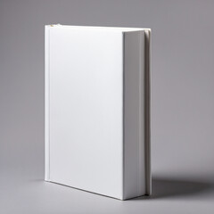 Naklejka premium Elegant white binder for presentations and professional documents