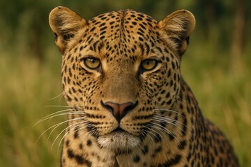 Naklejka premium Capturing the Essence of Wildlife in a Moment of Calm