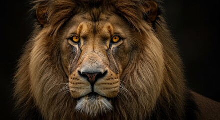 Fototapeta premium portrait of a lion