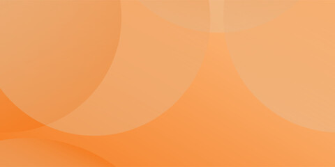 Modern light orange abstract background. vector with geometric curves with copy space for your design
