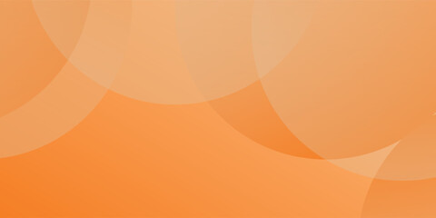 Simple Modern light orange abstract background. vector with geometric curves with copy space for your design
