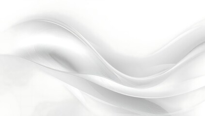 Obraz premium white silk background
