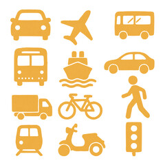 交通アイコンセット