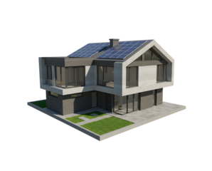 Modern and residential properties featuring solar panels, rooftop installations, skilled technicians, and electric cars, highlighting sustainable, eco-friendly, and renewable energy solutions.

