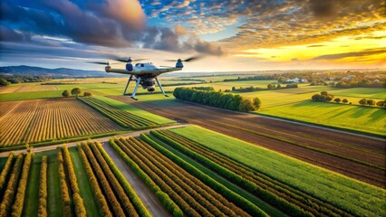 Smart Agricultural Drone for Precision Crop Monitoring and Sustainable Farming Solutions