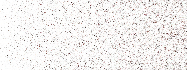 Coffee dust particles texture. Vector background of ground beans and dust particles.