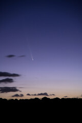 Comet. C/2023 A3 (Tsuchinshan-ATLAS).