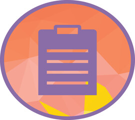 Real estate documentation icon featuring a house and document symbol. Perfect for property contracts, legal paperwork, mortgage agreements, housing records, and real estate business branding