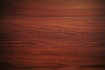 Naklejka premium Smooth polished wooden surface with rich brown color and natural wood grain texture
