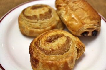 Pastry platter at a hotel in Valletta, Malta
