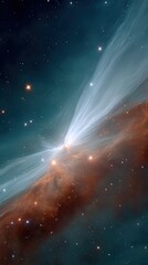 Dusty Star-Forming Region with Embedded Protostar