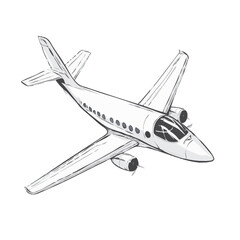 airplane vector illustration 