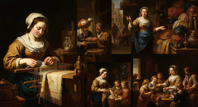 Baroque Style Proverbs 31 A  Virtuous Woman