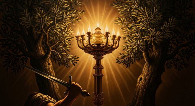 Baroque Style Zechariah 4  Power of the Spirit